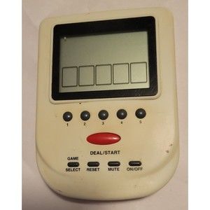 Vintage Pro Tech Blackjack Electronic Game Tested works